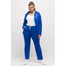 Große Größen Jogginghose, Damen, blau, Größe: 42/44, Baumwolle/Polyester, Ulla Popken