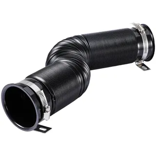 CarBole 76mm Auto Ansaugrohr,Luftfilter Ansaugschlauch,Kaltluftansaugrohr,Lufteinlassschlauch,Auto Kaltlufteinlassrohr,Erweiterbar auf 1m