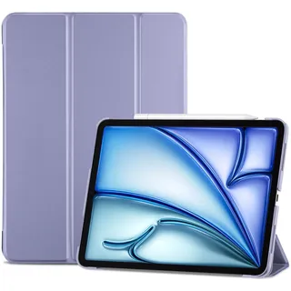 ProCase Hülle iPad Air 11 Zoll M4/M3/M2 / 10,9 Zoll 4./5.Gen Lila | Passend für Apple-Stift, magnetische Auto Sleep/Wake, dünnes leichtes Design