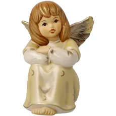Goebel Engelfigur »Himmelsboten, Weihnachtsdeko«, Steingut, Engel - Verträumtes Engelchen, beige