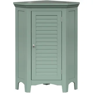 Teamson Home Glancy Eck-Standschrank, Salbeigrün