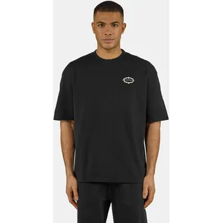 PEGADOR T-Shirt "Reine Oversized Tee" Baumwolle, oversize, washed schwarz