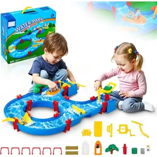 Sand- und Wasserspieltisch 39-teilig - Spieltisch für Kinder ab 3 Jahren