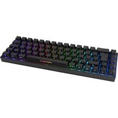 Bild GAMING DK440R (Kabellos, Bluetooth®, Kabelgebunden Gaming-Tastatur Deutsch, Schwarz