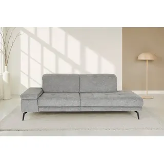 die planbar Recamiere Polyester grau
