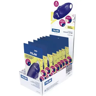 Milan Displaybox 8 Blister Kapsel Keramik Klinge Schneider Säure-serie - Blue - One Size