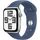 Watch SE 2024 GPS 44 mm Aluminiumgehäuse Silber, Sportarmband Denim M/L