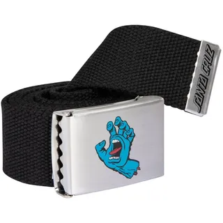 Santa Cruz Stoffgürtel Herren Baumwolle/Polyester/Elasthan Weiß 100