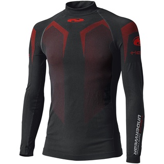 Held 3D Skin Warm Top Damen Schwarz/Rot