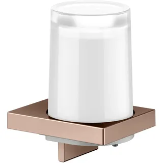 KEUCO EDITION 11 Seifenspender, Echtkristall-Stulpglas, 180 ml, 11152299000, Farbe: rotgold gebürstet