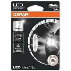 Osram C5W 36mm 12V LEDriving SL 6000K Bulb Style White Innenraumbeleuchtung Soffitte