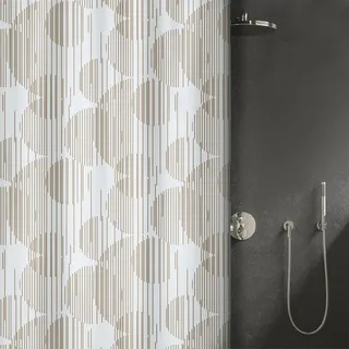 Spirella Elements Duschvorhang Raio 180 cm x 240 cm Beige