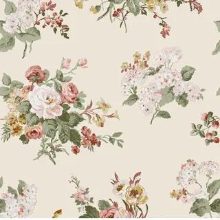 Laura Ashley Vliestapete Rosemore Pale Sable 10,05 x 0,52 m