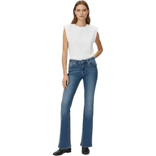 LTB Jeans Damen Jeans Bootcut Valerie - Low Waist Damen Bootcut Jeans mit Reißverschluss - Valerie Mandy WASH Jeanshose in Blau 28W / 32L