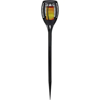 Grundig Gartenfackel Kunststoff 72 cm Solar LED wetterfest IP44