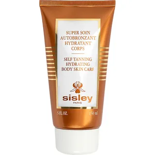Sisley Self Tanning Hydrating Body Skin Care Körper Selbstbräunungscreme s aplikační rukavicí 150 ml