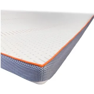 DODO Matratzenauflage 160x200 cm, Abnehmbarer Bezug, ERGO LATEX, Viskoelastischer Memory Schaum
