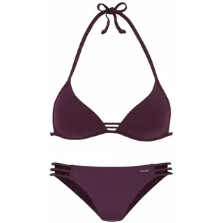 Bruno Banani Triangel-Bikini Damen bordeaux Gr.34 Cup C