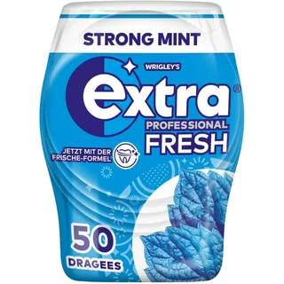 Extra® Professional Fresh Strong Mint, 50 Dragees, 1 St.