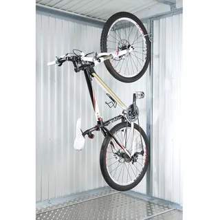 Biohort Fahrradaufhängung HighLine L 6 x 3,3 x 185 cm Silber