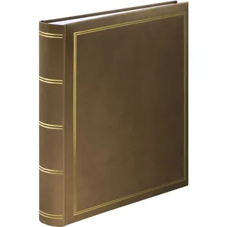 Hama London Super Jumbo Album 34x35 cm 80 White Pages brown