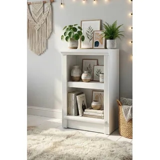 Standregal OTTO HOME "Riga Bücherregal Regal Breite/Tiefe 40/29 cm", cremeweiß, B:40cm H:67cm T:29cm, Massivholz, Regale, Standregal, aus massiver Kiefer, FSC-zertifiziert
