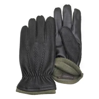 PEARLWOOD Lederhandschuhe "Miles" Touchscreen proofed - 10 Finger System, schwarz