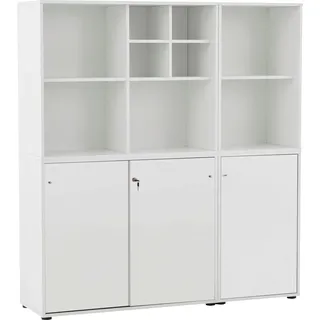 Schildmeyer Serie 400 Aktenschrank 151,1 x 41,0 x 167,2 cm weiß
