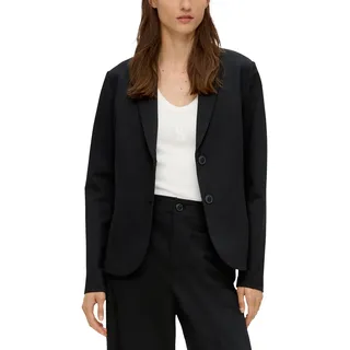 s.Oliver Jersey-Blazer mit Twillstruktur