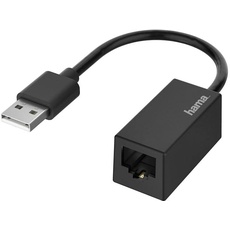 Bild (Netzwerkadapter USB-Stecker auf LAN/Ethernet-Buchse Netzwerk Adapter Schwarz