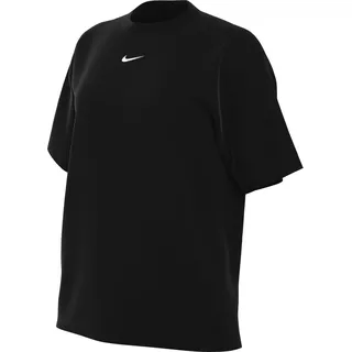 Nike Damen Essential Lbr Sportswear T-Shirt, Black/White, S