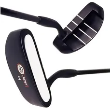 Pro-Tekt Golf-Putter für Rechtshänder, Schwarz, 4-Iron