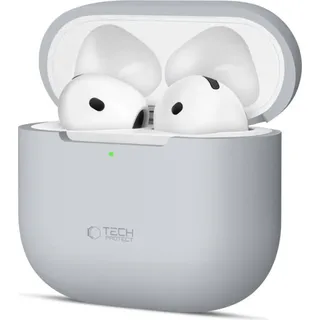 TECH-PROTECT Silicone Case for Apple AirPods 4 - Gray