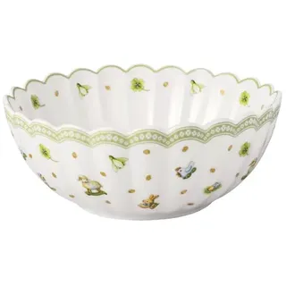 Villeroy & Boch - Easter Delight Müslischale grün, Schale Ostern, Kleine Oster Schüssel Keramik, Bowl, Snackschale, Oster Geschirr, Premium Porzellan
