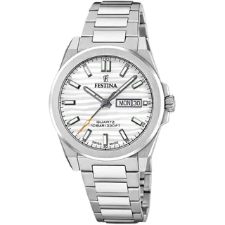 Festina F20073/1 Silberfarben Saphirglas 39,8 mm