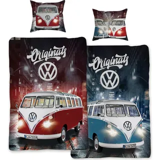 VW Volkswagen Originals 087 Bettwäsche Linon / Renforcé - Bunt