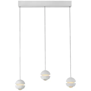 Schöner Wohnen LINI 3-flg. 10 cm eckig/weiß