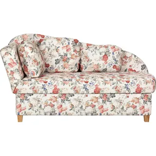 Novel Liege , Naturfarben , Holz , Buche , Floral , Füllung: Vlies , 85x97x180 cm , Bettkasten erhältlich, Fußauswahl, Stoffauswahl, Rücken echt , Wohnzimmer, Sofas & Couches, Sofas, Recamieren