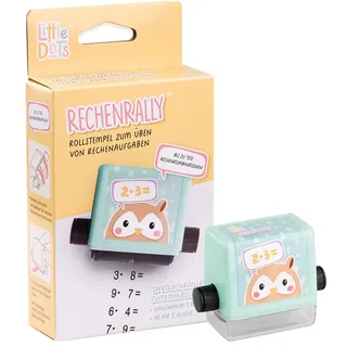 Trodat Rollstempel Little Dots Rechenrally selbstfärbend ohne Logo, 1 St.