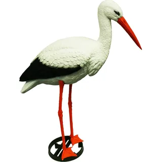 UBBINK Teichfigur Storch 87 cm Beige