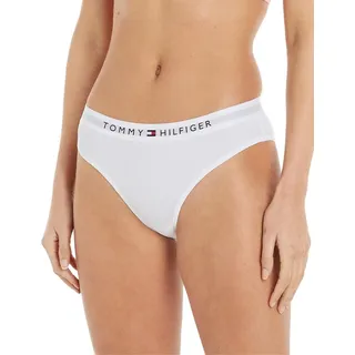 Tommy Hilfiger Bikini (Ext Sizes) Bikini Hose Damen, Weiß (White), M