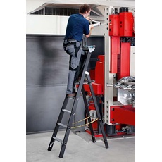 Bild von Z600 41148 Aluminium Stufen-Stehleiter klappbar 10.6kg