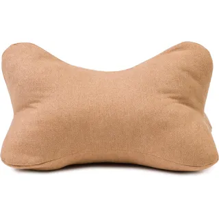 Gözze - Kuschelweiches Lesekissen Darco, Ideal als Sofakissen oder Leseknochen, 40 x 25 cm - Caramel