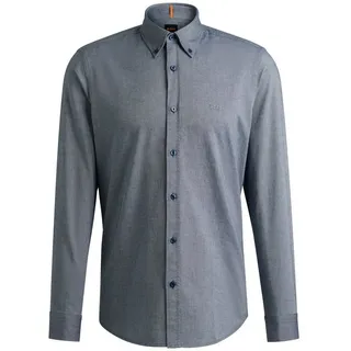 Boss ORANGE Businesshemd »Rickert_M«, mit Button-down-Kragen BOSS ORANGE Navy418