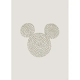 KOMAR Wandbild - Mickey?s Score", - Größe: 50 x 70 cm - Poster, Kunstdruck, Dekoration, Wohnzimmer, Schlafzimmer, Disney