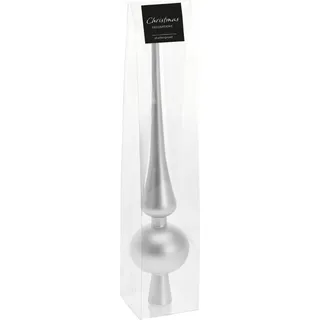 Christbaumspitze, silber, bruchsicher, 29 cm, 1 Stk. - Silber