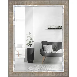 MendeFrames H670 Wandspiegel Industrial taupe 24x30 cm - Taupe