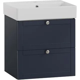 Schildmeyer Waschtisch Jesper 155380, Nachtblau, 50 x 40 x 57 cm