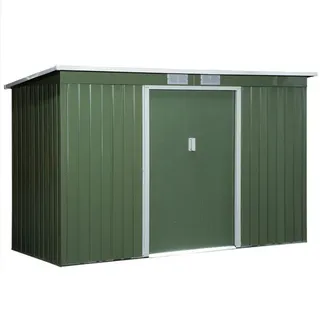 Outsunny Gerätehaus 1,5 x 1,3 m Hellgrün