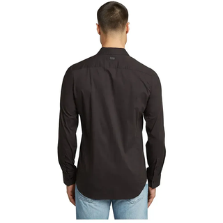 G-star Uniform Slim Langarmhemd - Dark Black - XS
